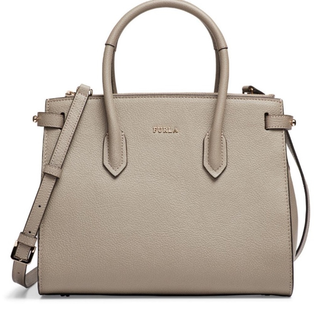 Furla Sabia leather tote